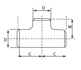 Equal Tee Dimensions